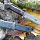 Макет массогабаритный (ММГ) штык нож автомата Калашникова модернизированный (АК, АКМ, АКМС, АК74, АК74М) (6х3) (ШНС-001-01) с прорезиненными ножнами