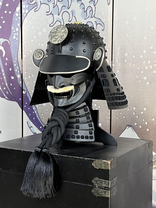 Самурайский шлем Кабуто-1 (арт. SAK-6) купить в Москве по цене от 63 720  руб. руб. | «Красный Дракон»